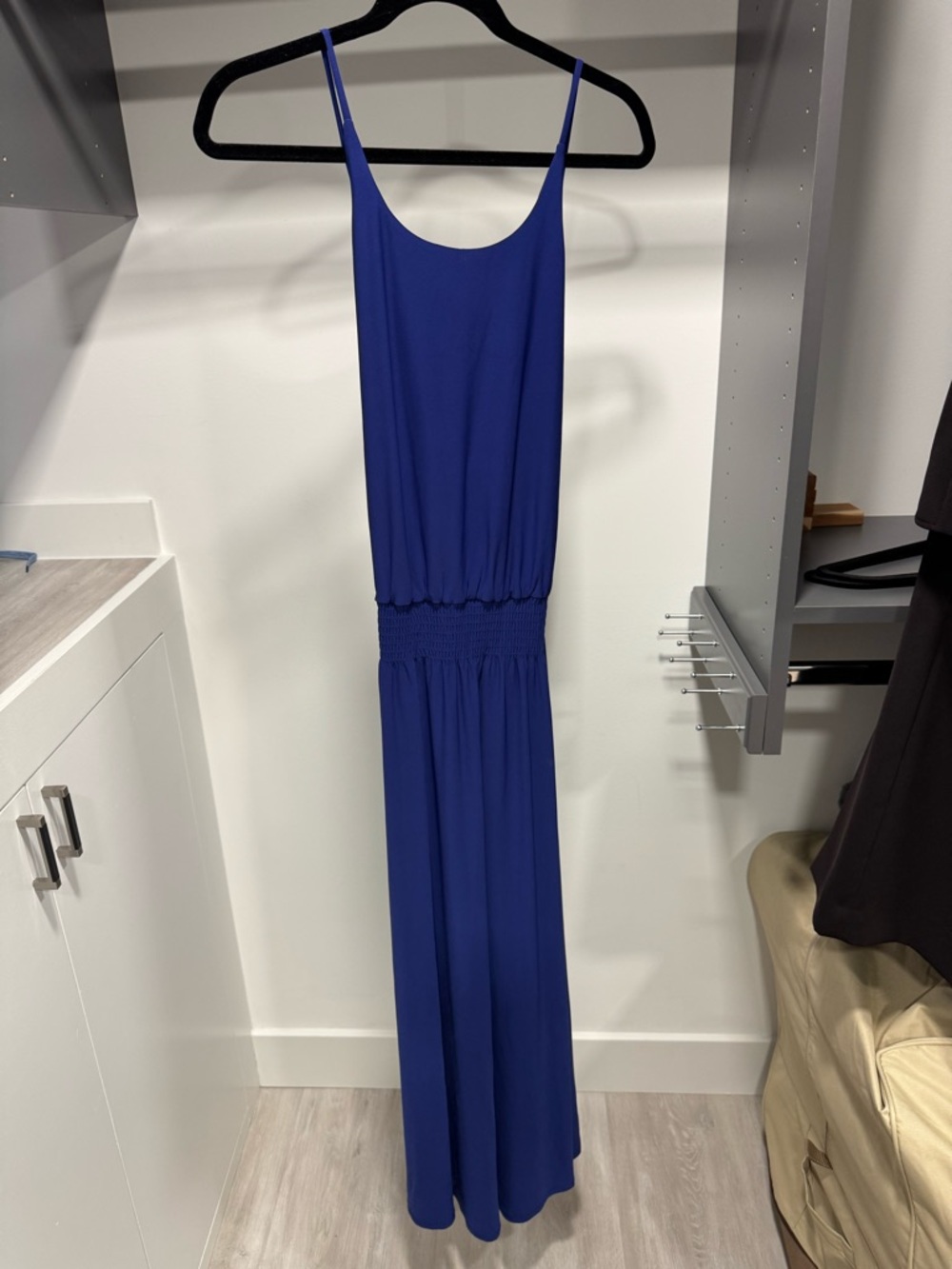 Vince Camuto Cobalt Blue Spaghetti Strap Dress